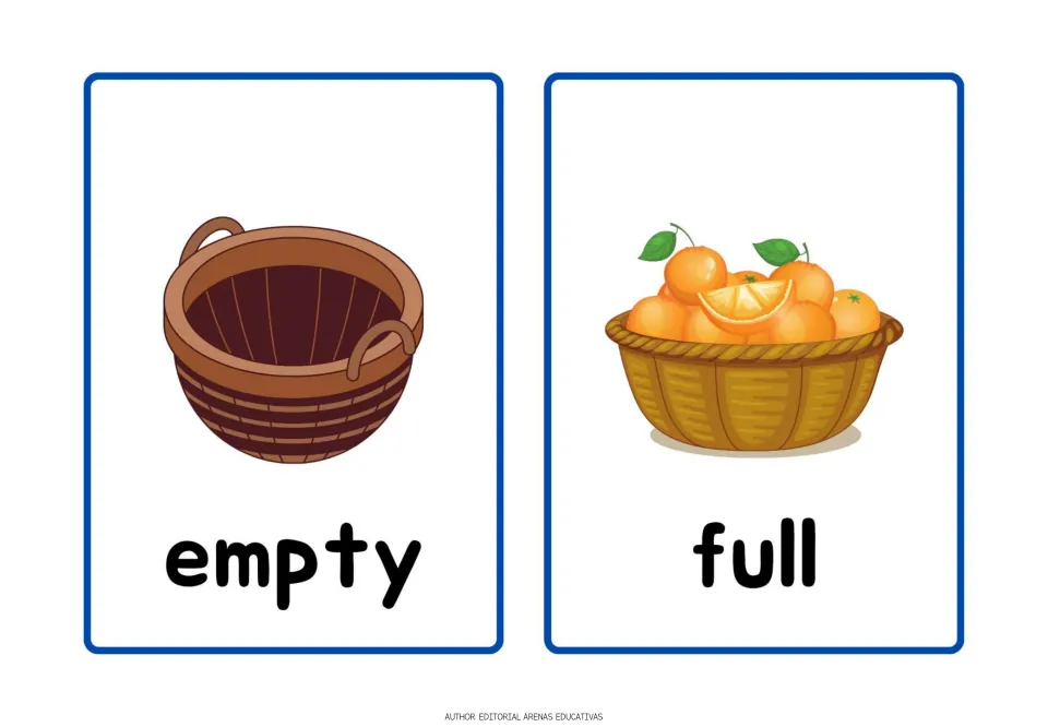 Empty and full: a bare woven basket sits beside a basket piled high with fresh oranges and leaves