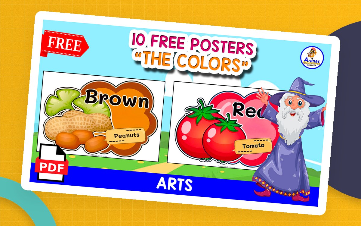 10 FREE POSTERS OF THE COLORS preview: 10 OF THE COLORS reference visual