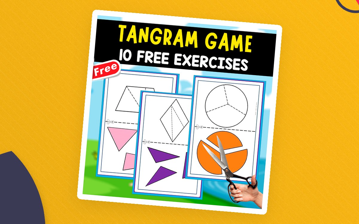 10 TANGRAM EXERCISES | FREE MATH RESOURCE preview