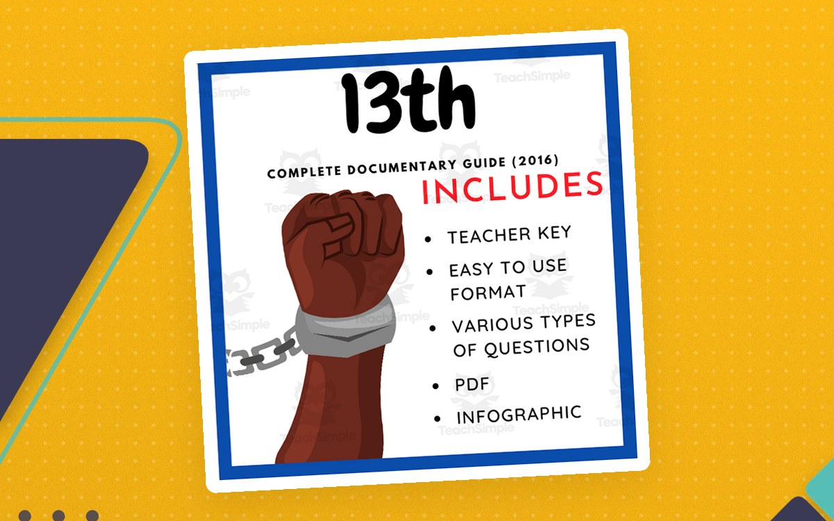 13th (2016) – Complete Movie Guide for Grades 9-12 preview