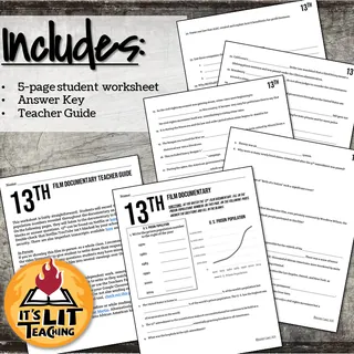 13th Documentary Worksheet – sample page 2