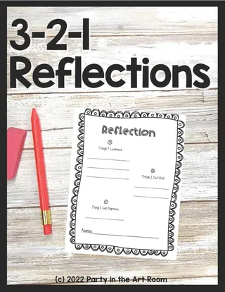 3 2 1 Worksheet – cover