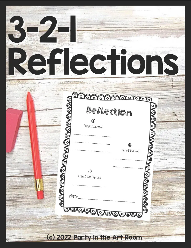 3 2 1 Worksheet – cover