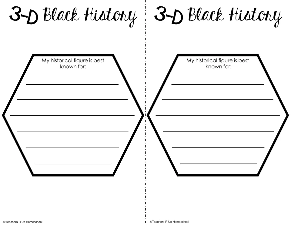 Ornament writing prompt asks students to explain what their historical figure is best known for, printed twice.