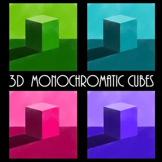 3D Monochromatic Cubes – cover