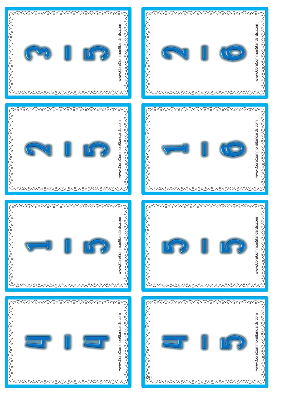 Fraction War cards 9–16 of 54 show 4/4, 1/5, 2/5, 3/5, 4/5, 5/5, 1/6, and 2/6 for comparing fractions