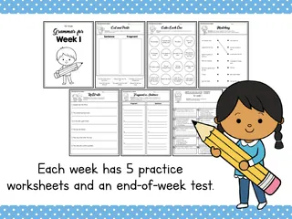 4th Grade Grammar Curriculum | Fourth Grade Year-Long Grammar – sample page 3