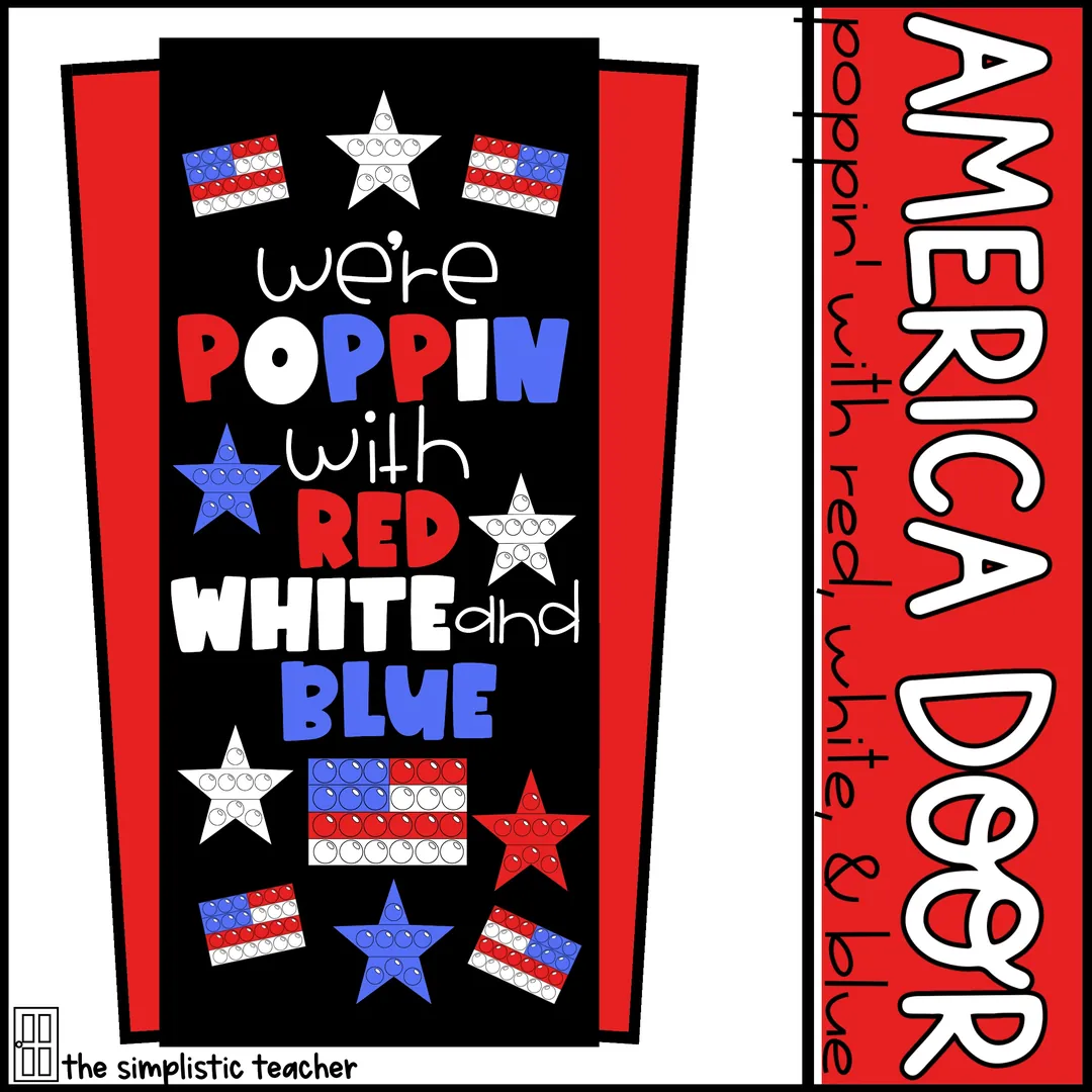 4th of July & Veterans Day Pop-It Door Kit – cover