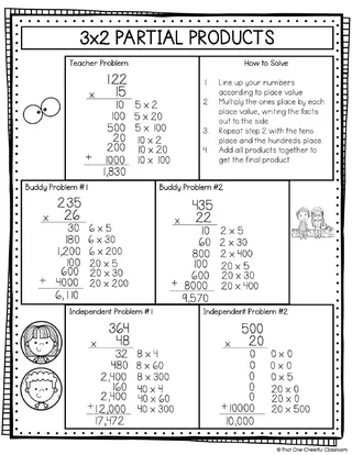 5th Grade Place Value Math Notes – sample page 3