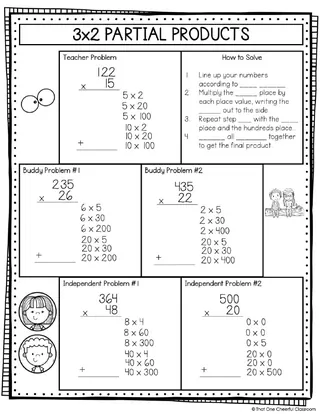 5th Grade Place Value Math Notes – sample page 4