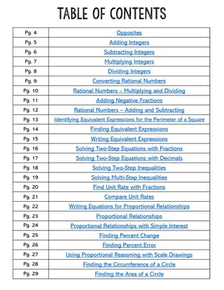 7th Grade Math Anchor Charts – 45-Chart Set – sample page 2