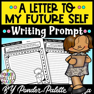 A Letter to My Future Self - New Year Writing Prompt – cover