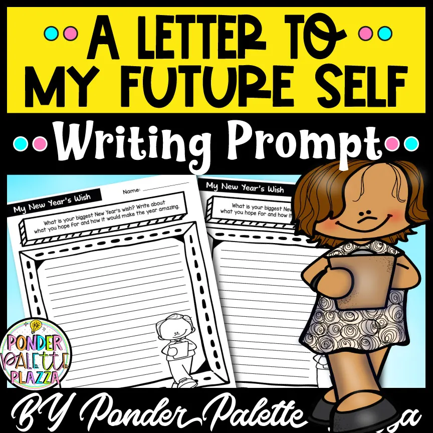 A Letter to My Future Self - New Year Writing Prompt – cover