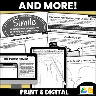 A Night Divided Novel Study Theme and Symbolism Extension Activities – sample page 4