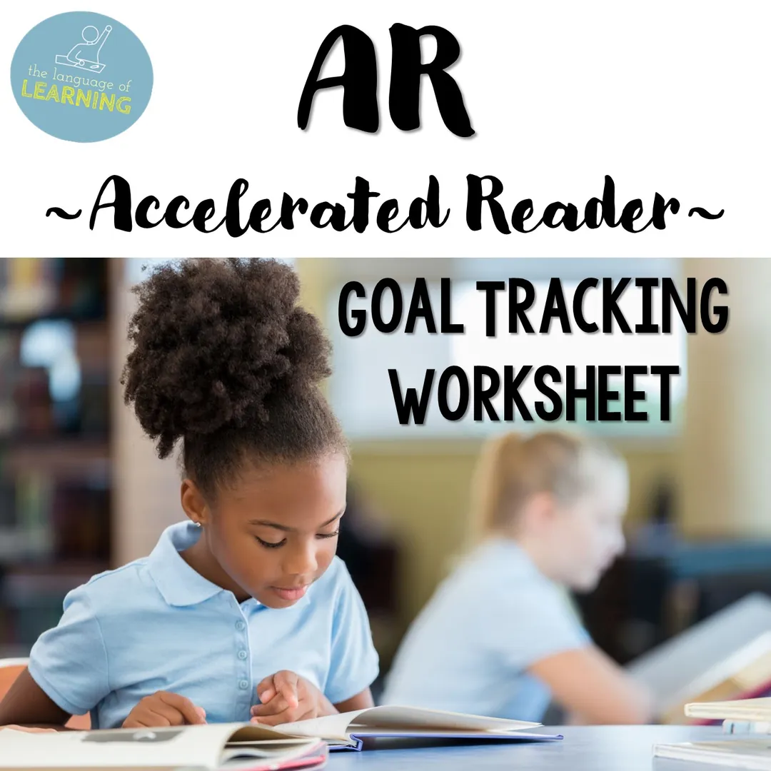 Accelerated Reader Goal Tracking Worksheet – cover