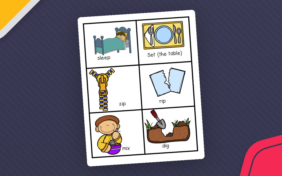 Verb Charades Game – Reinforce Parts of Speech preview