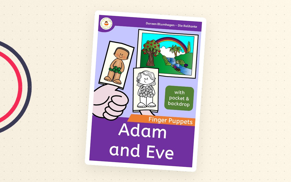 Adam and Eve - Finger Puppets - Bible story preview