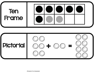 Addition & Subtraction – Math Anchor Chart Pack – sample page 4