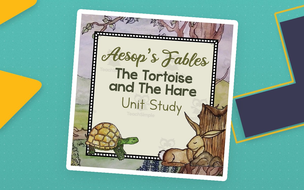 Tortoise and the Hare – Aesop's Fable Unit preview: the tortoise and the hare practice pages