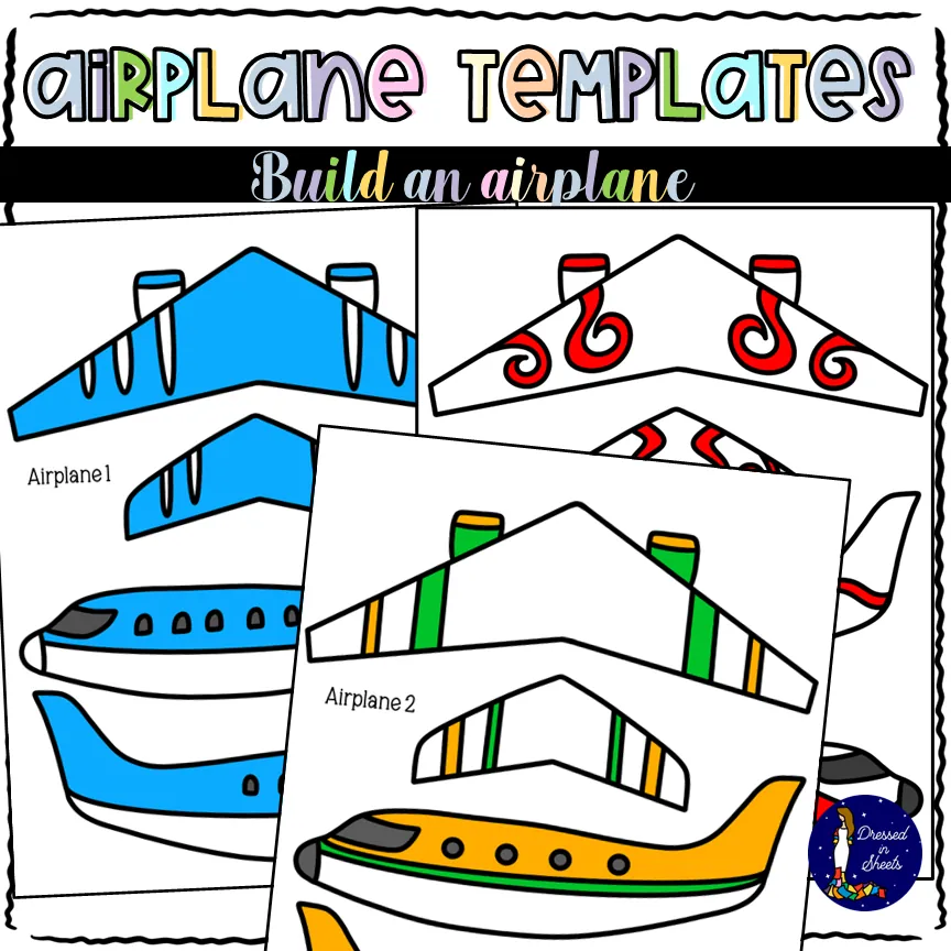 Airplane Templates Build an Airplane – cover