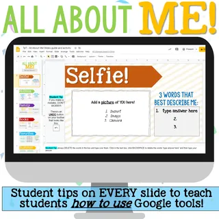 All About Me – Back to School Presentation – preview 3