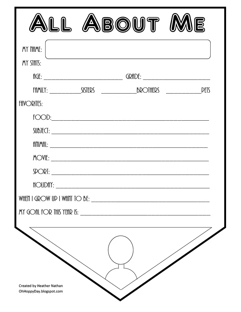 All About Me Banner – cover