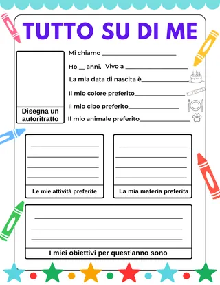 All About Me in Italian – cover