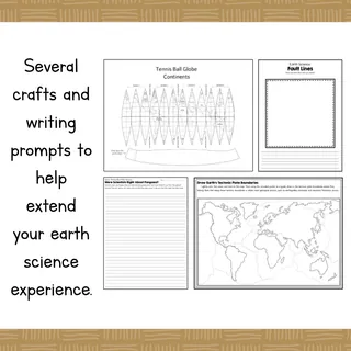 Plate Tectonics Earth Science Unit – Grades 1–4 – preview 3