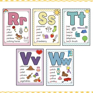 Alphabet Letter Posters | Letter of the Week Activity Book – sample page 3