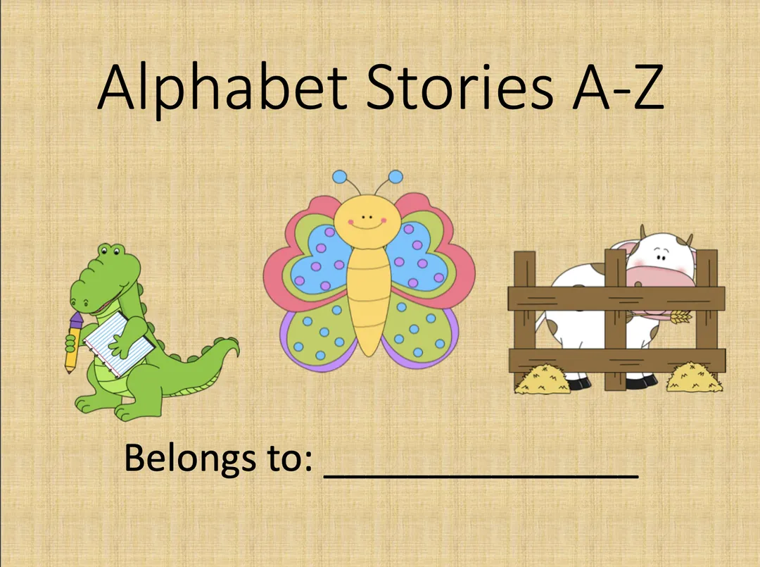 Alphabet Story Book for Letters A-Z – cover
