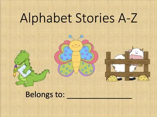 Alphabet Story Book for Letters A-Z – cover