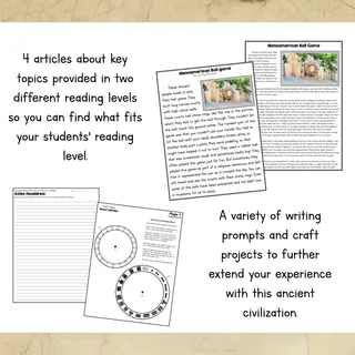 Ancient Civilizations: Aztec, Inca, and Maya Unit Study – preview 3