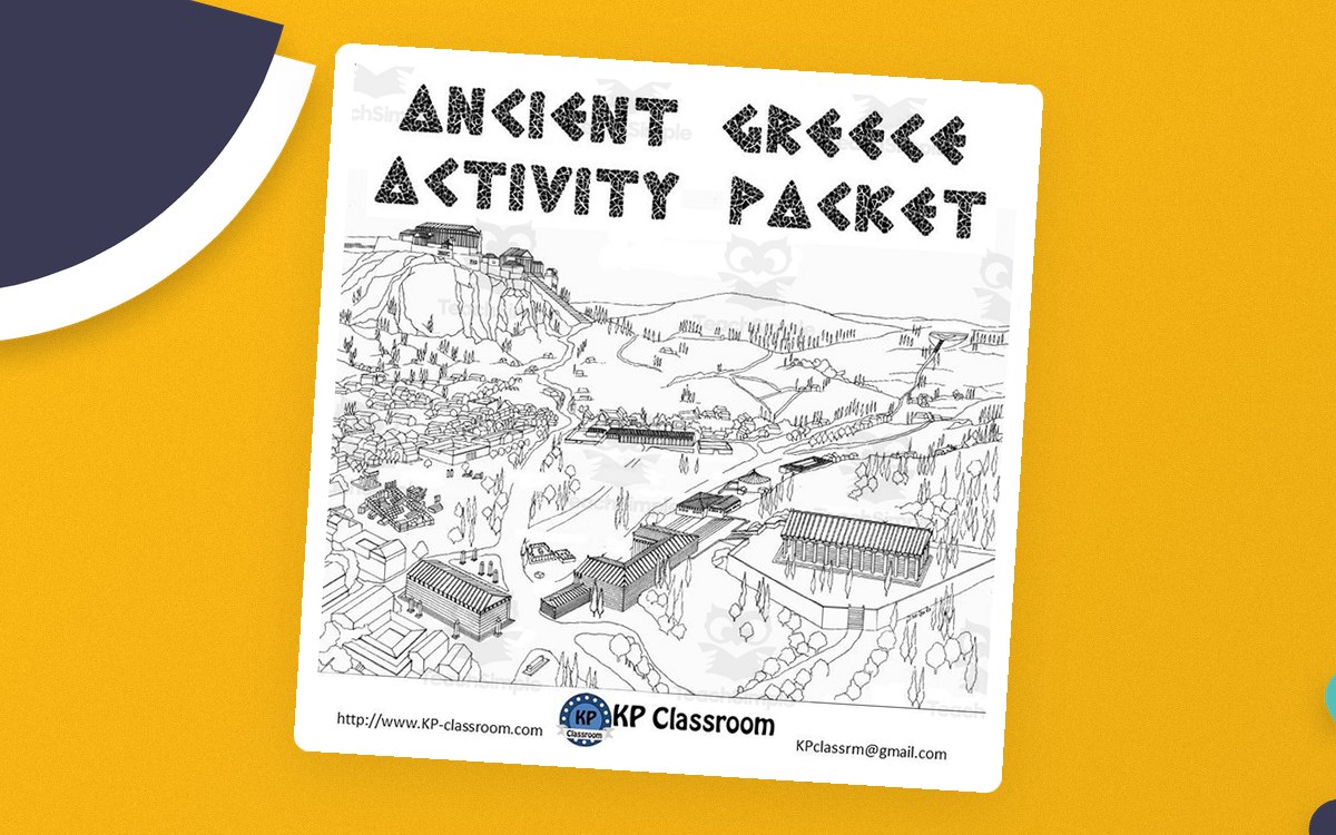 Ancient Greece Activity Packet preview