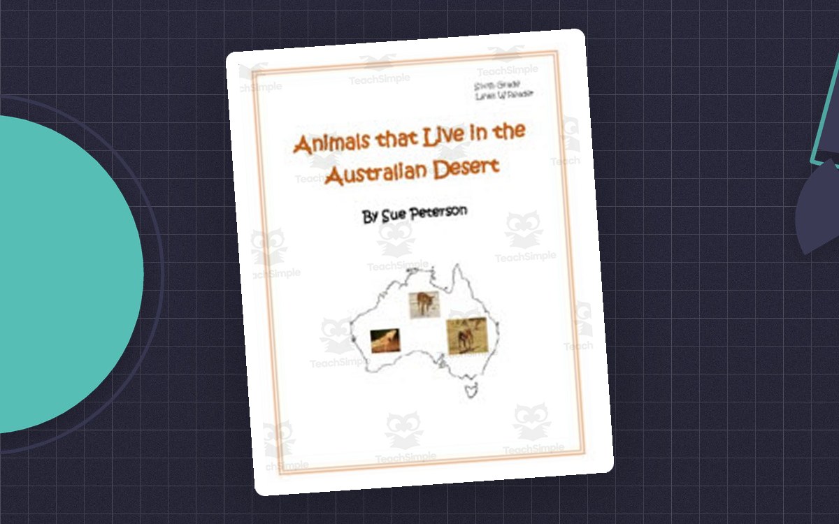 Animals that Live in the Australian Desert preview