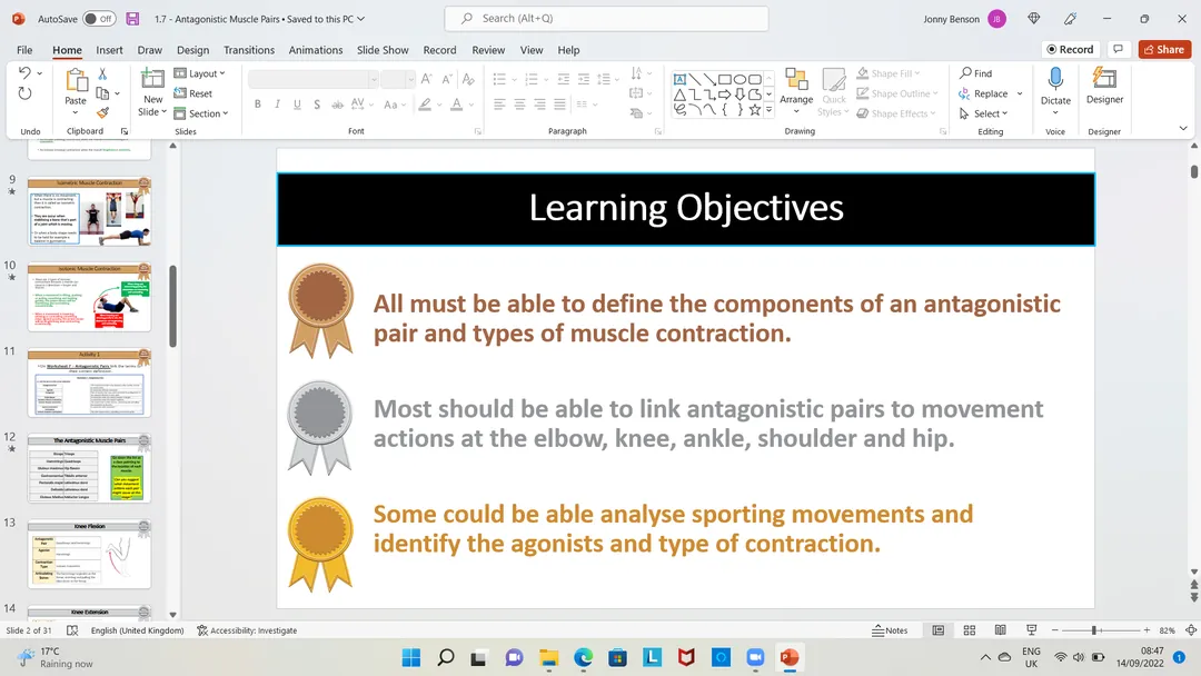 Antagonistic Muscle Pairs – cover