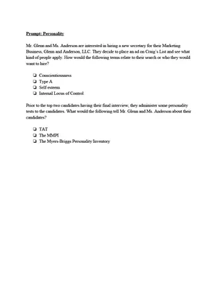 AP Psychology FRQs and Rubrics – preview 1