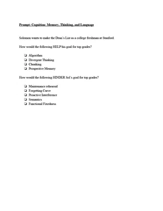 AP Psychology FRQs and Rubrics – preview 2