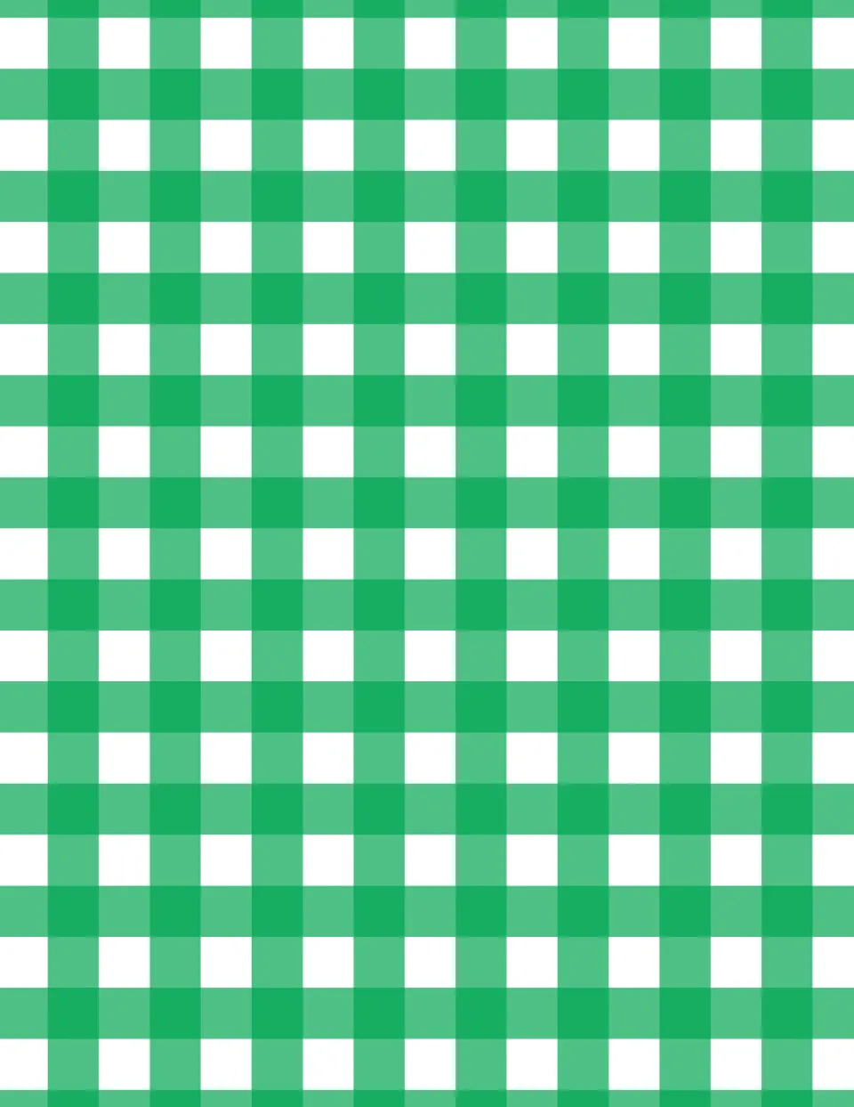 Green-and-white checkered backing sheet for the printable apple sight-word cards used in the two games.