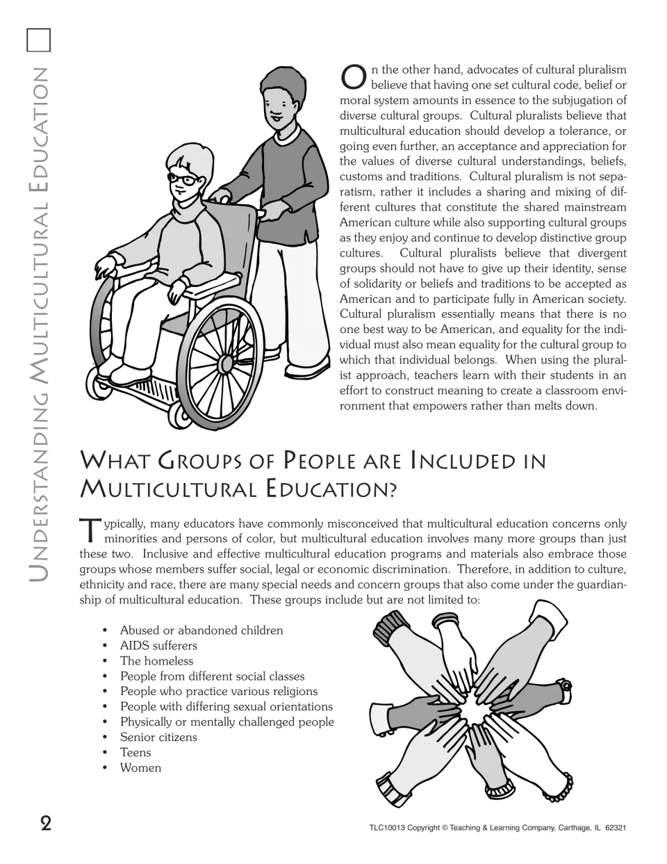Cultural pluralism explained, then 10 groups multicultural education includes, such as senior citizens and women