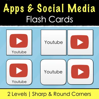 Apps & Social Media Vocabulary Flash Cards & Games – preview 3
