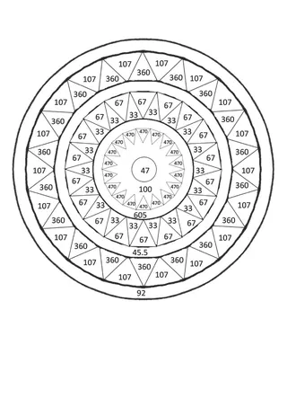 Compound Shapes Area – Color by Number Activity – sample page 3