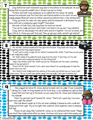 RACE Response Rubric - Ask and Answer Questions With Text Evidence – sample page 4