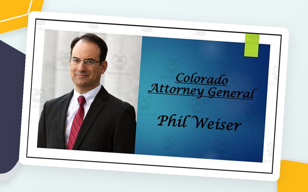 Attorney General Phil Weiser (CO) BIO PPT preview