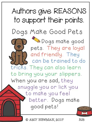 Author's Claims Anchor Chart – sample page 3