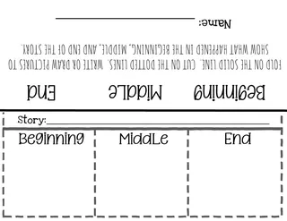 B-M-E Graphic Organizers | Fairy Tale Plots – preview 3