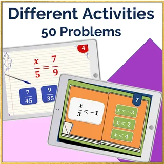 Back to School 8th Grade Math Review Activity| Digital Escape Room – sample page 3