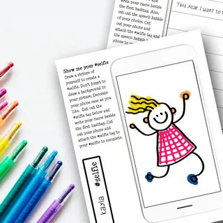 Back to School Selfie Activity, Self Portrait Bulletin Board Display – preview 3