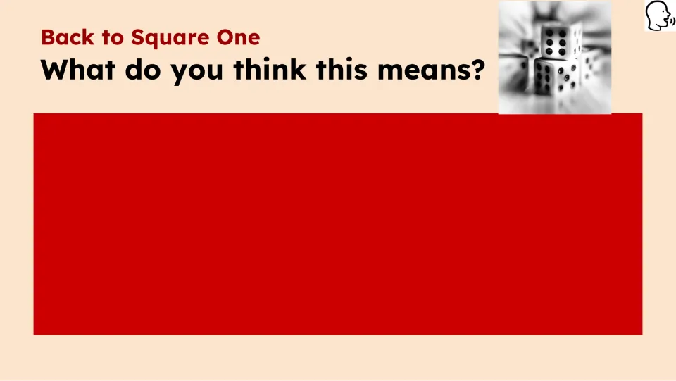 Opening prompt asking “What do you think this means?” about the idiom before the video and reading passage.