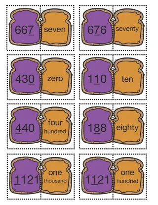 Beginning of Year Third Grade Math Review – sample page 4