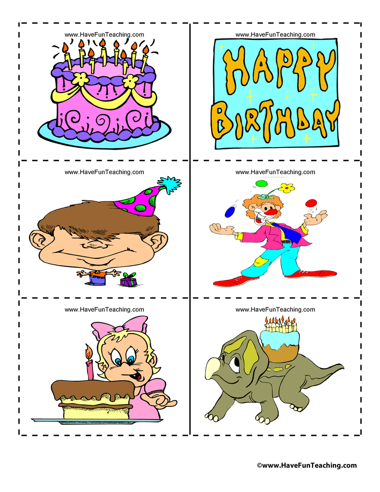 Birthday Clip Art by Teach Simple